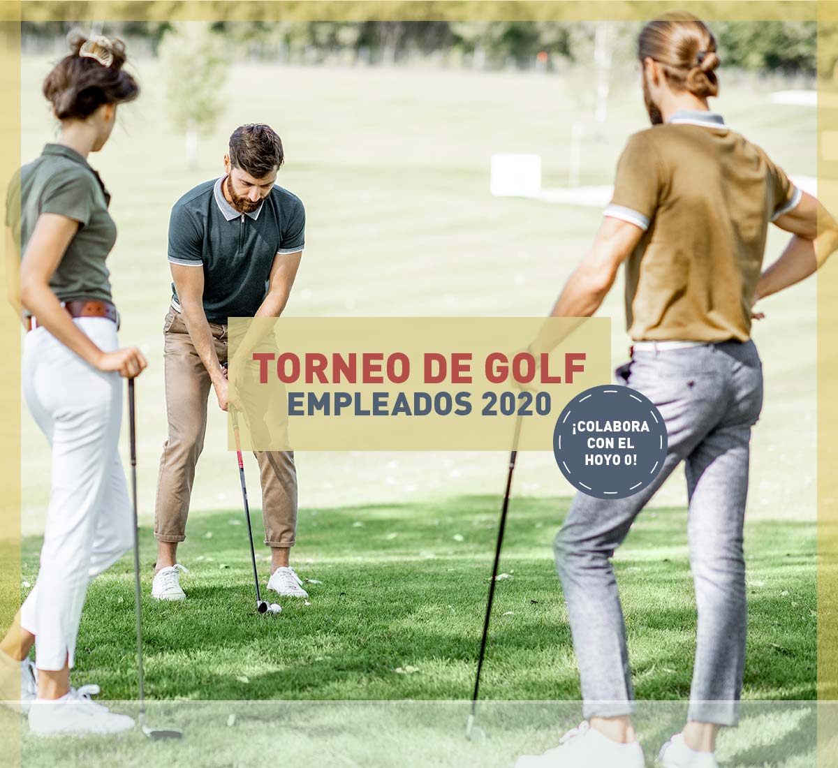 Imagen destacada del Torneo de Golf Empleados 2020 de la Galera