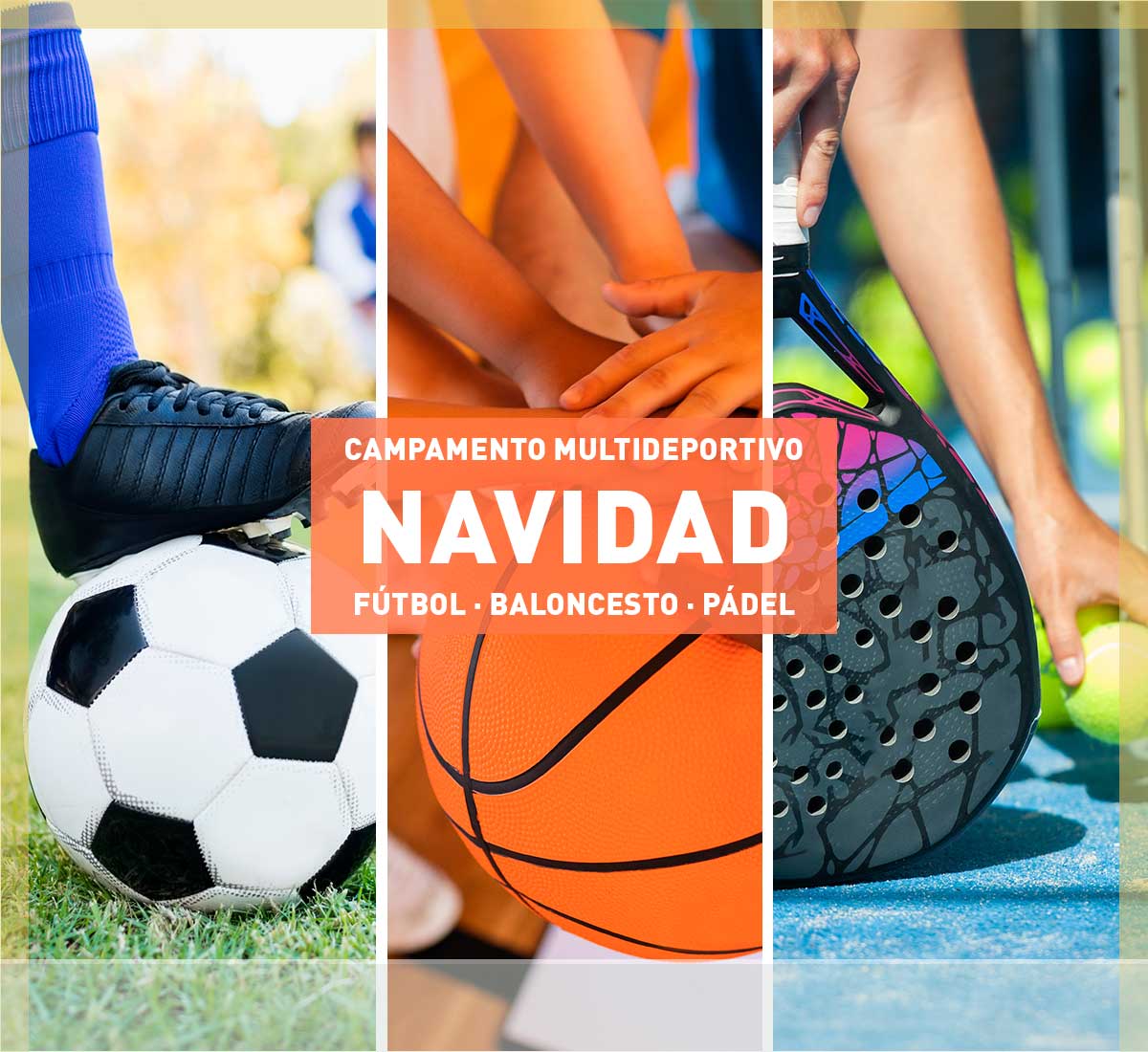 Campamento Multideportivo Navidad 2021 para niños y jóvenes en La Galera