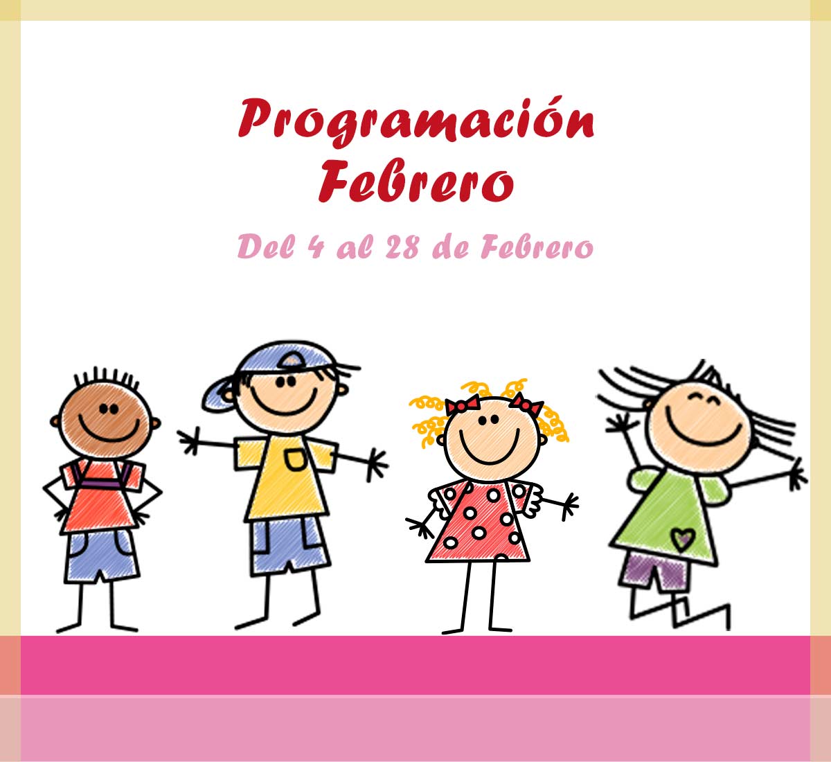 Programación de actividades de ludoteca para febrero de 2021 en La Galera