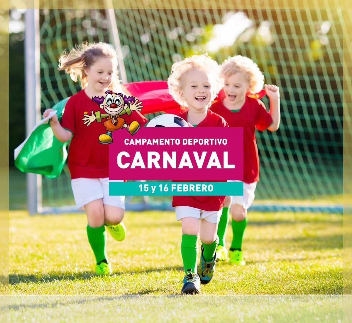 Campamento deportivo en carnaval el 15 y 16 de febrero en La Galera, en Valladolid