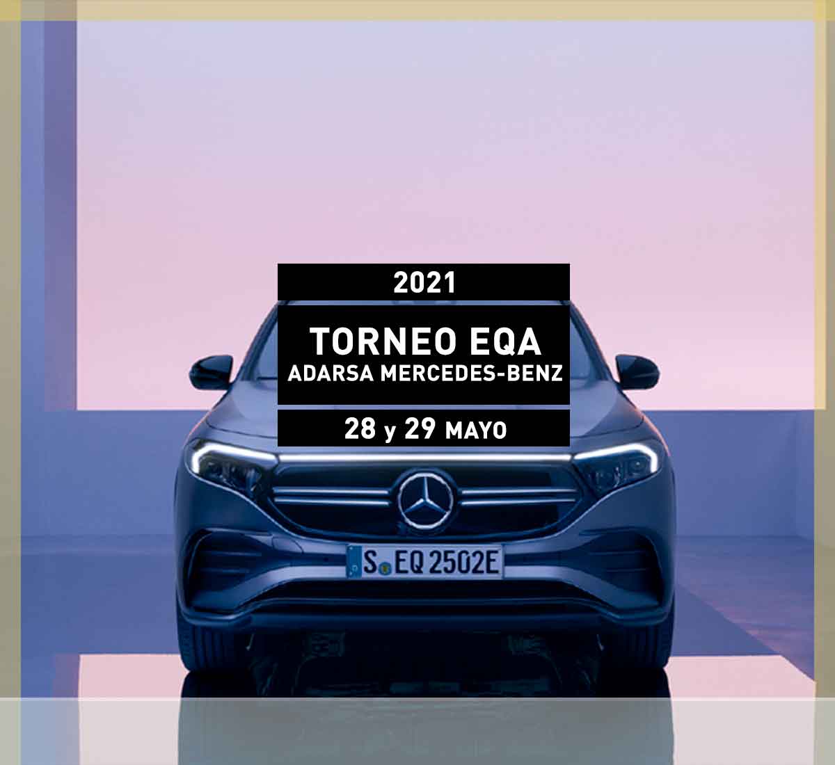 Torneo EQA Adarsa Mercedes-Benz de golf el 28 y 29 de mayo de 2021, en Valladolid