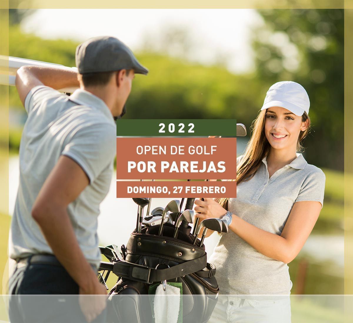 Open de golf en parejas febrero 2022