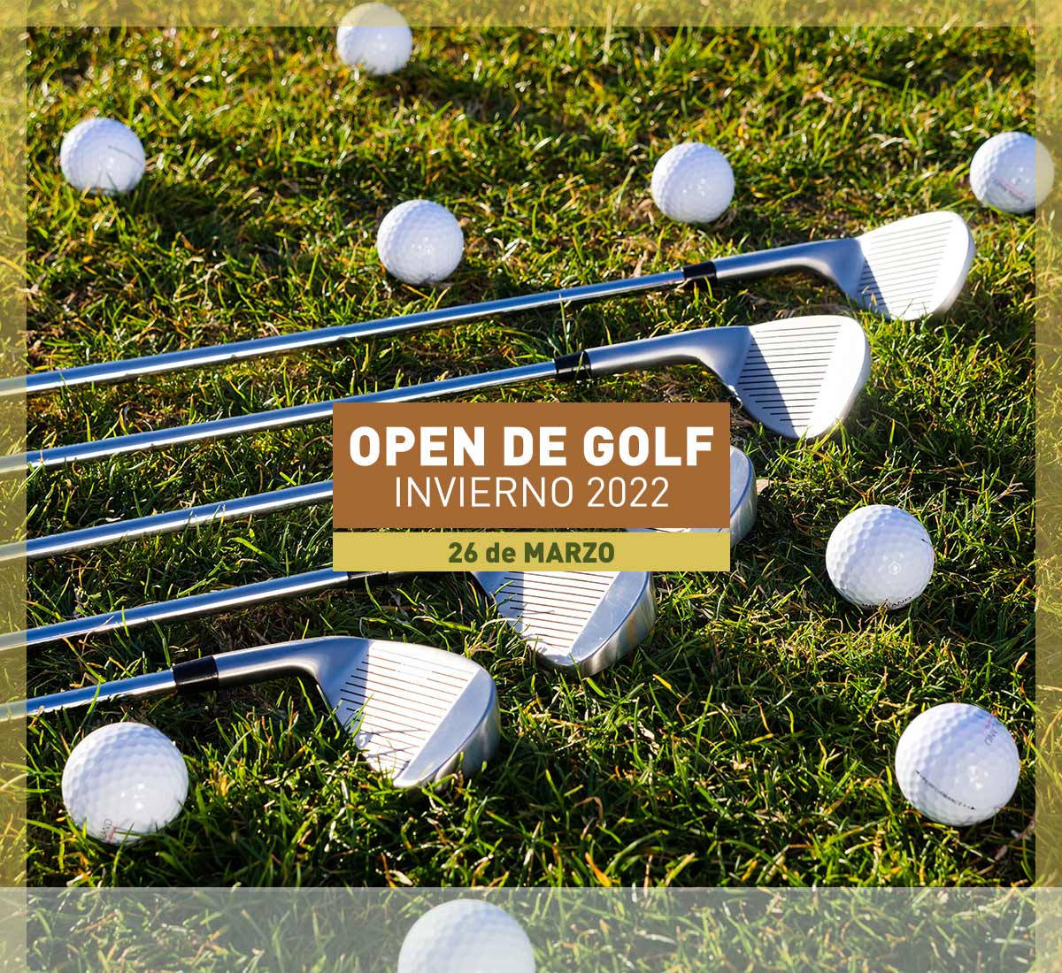 Open de golf Invierno el 26 de marzo de 2022