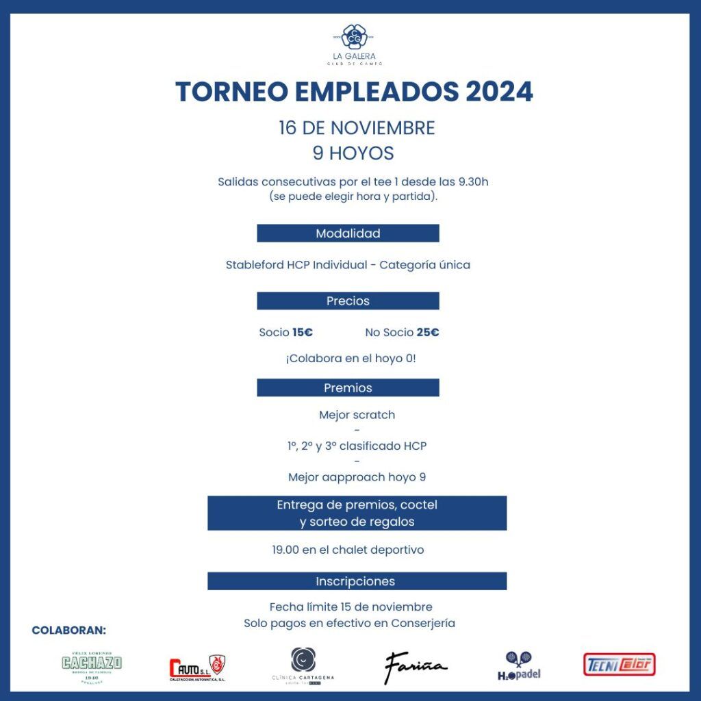 TORNEO EMPLEADOS