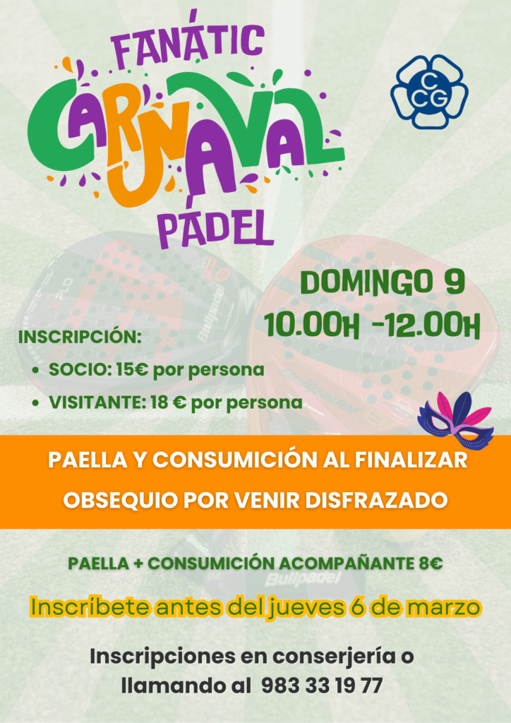 Torneo carnaval pádel