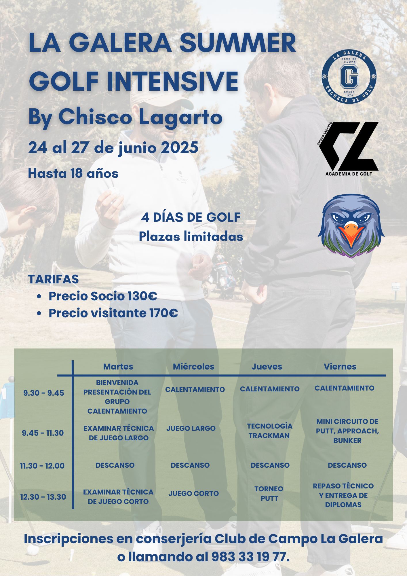 LA GALERA SUMMER GOLF INTENSIVE